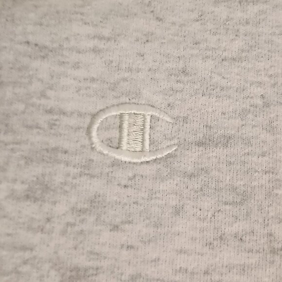 Champion Women’s Eco Fleece Full Zipper Tan Hoodie Size XL - Picture 7 of 16